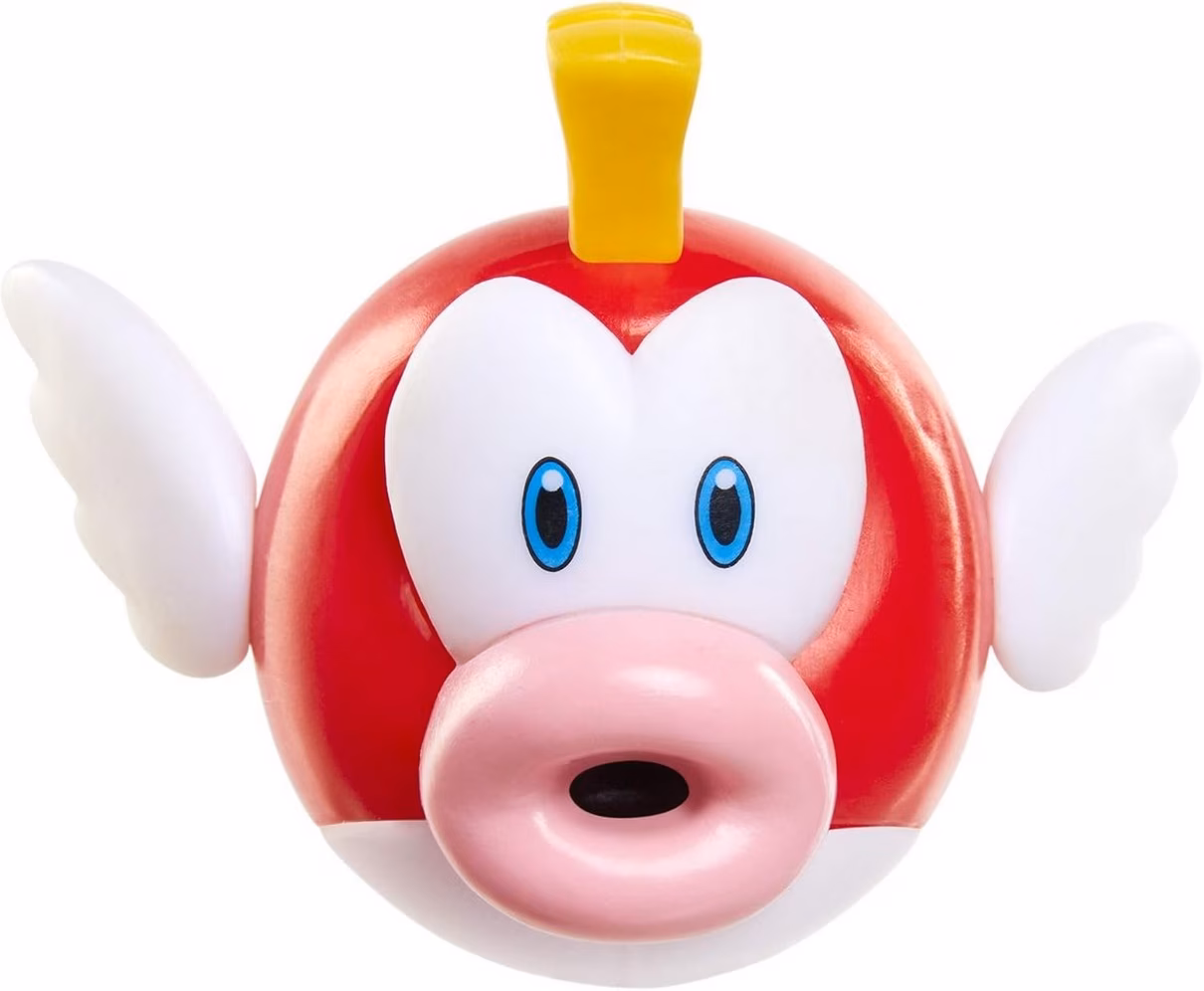 Super Mario Cheep Cheep 2.5” Figure World of Nintendo by Jakks Pacific